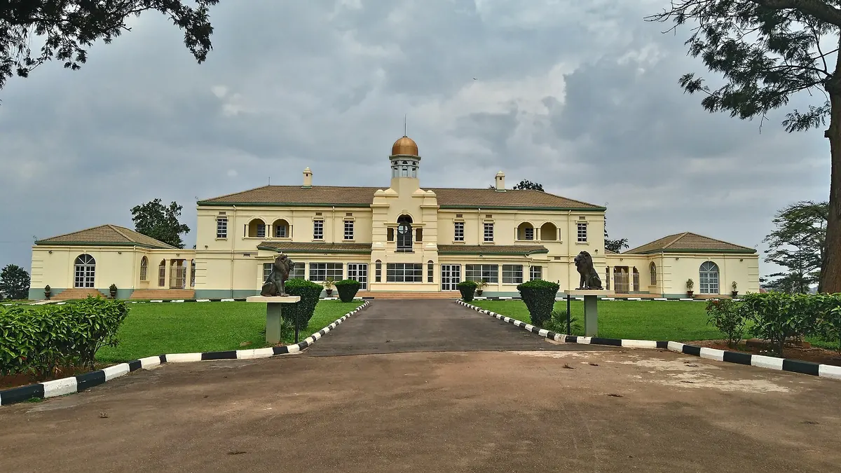 Twekobe, the Kabaka's palace in the Lubiri