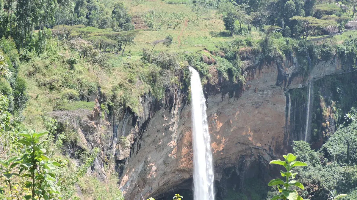 Sipi Falls on Mount Elgon