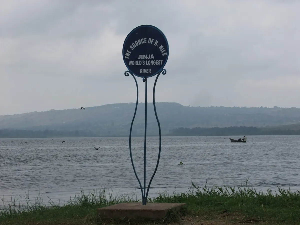 Source of the Nile marker at Jinja